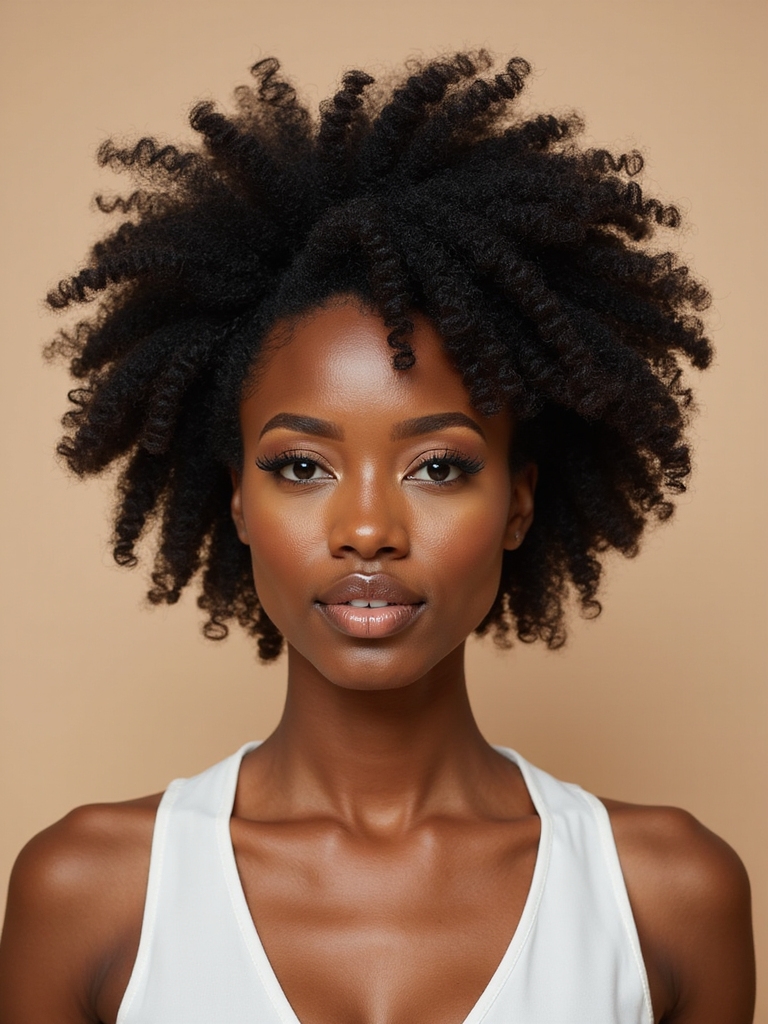 big volume twist out style