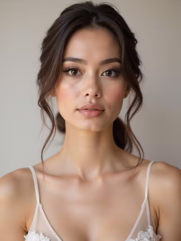 bold and beautiful bridal makeup