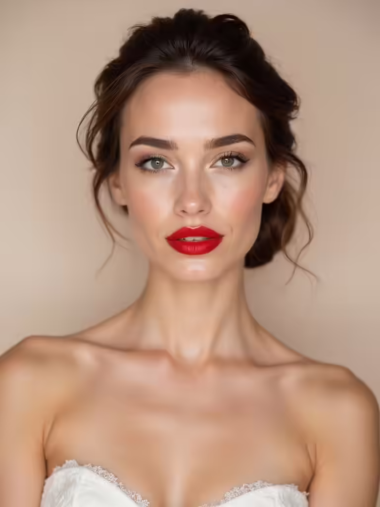 bold bride makeup ideas