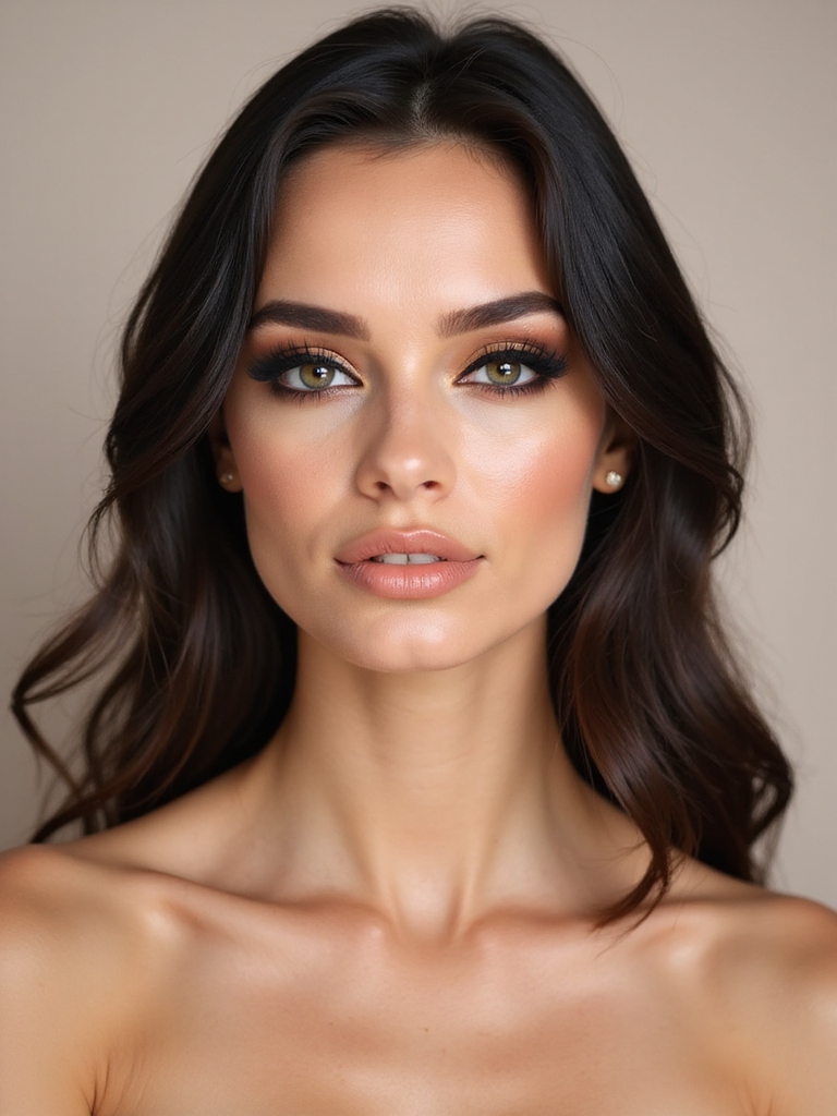 bold dramatic engagement eye makeup