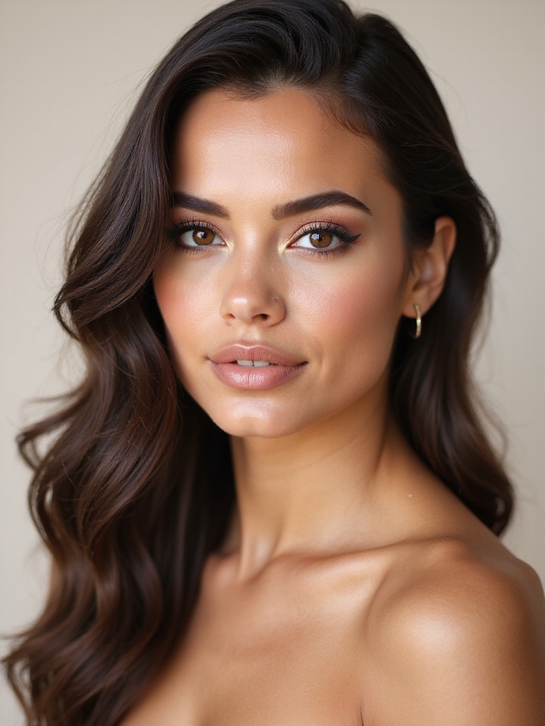 bold dramatic engagement makeup