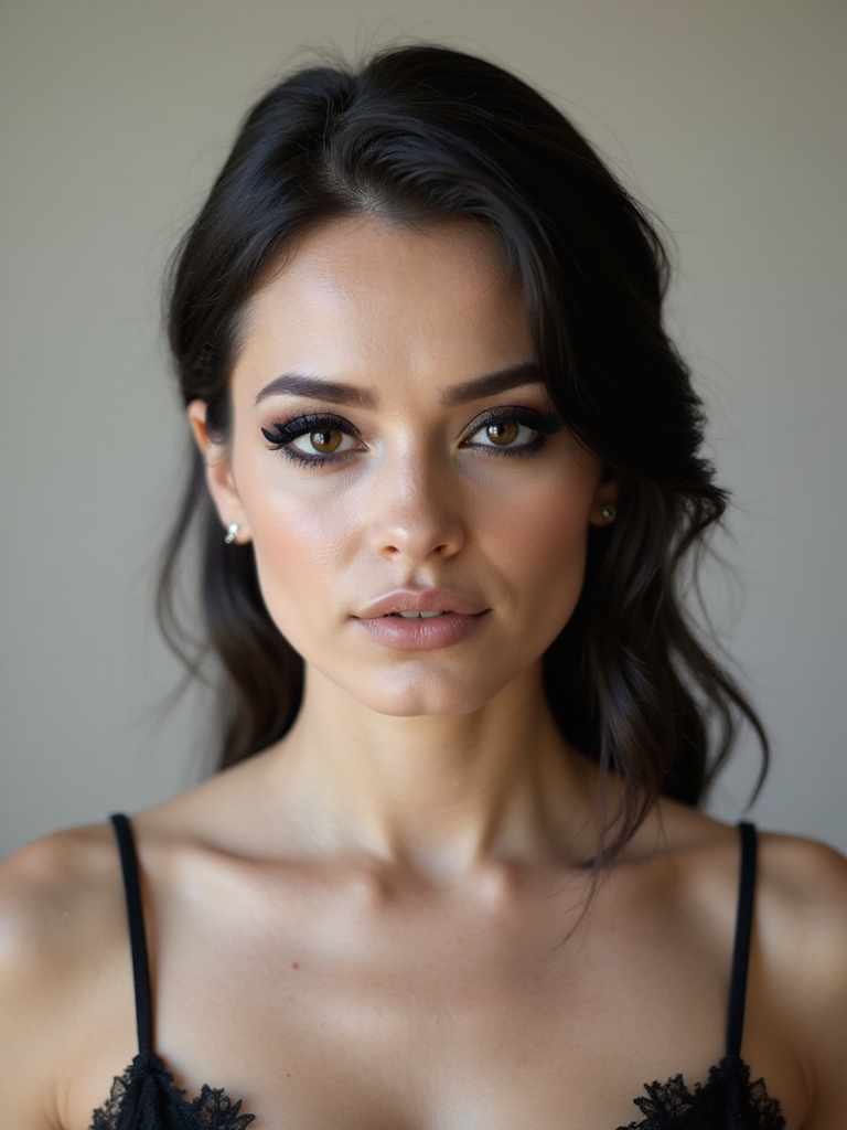 bold dramatic winged eyeliner