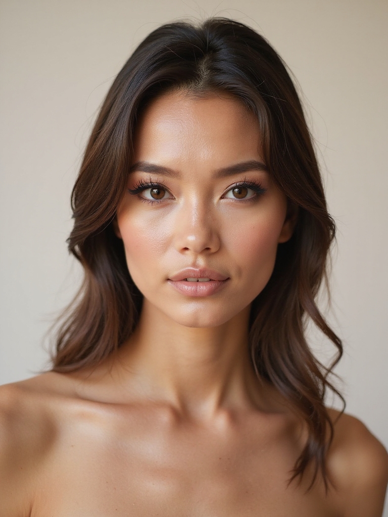 bold elegant bridesmaid makeup