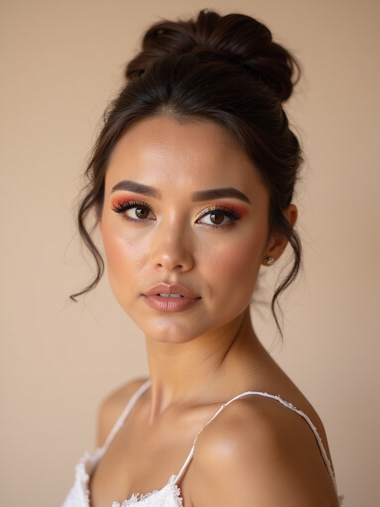 bold eyeshadow engagement looks