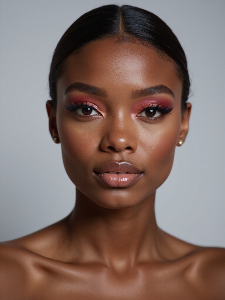 bold eyeshadow for engagement