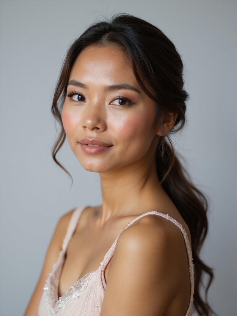 bold glamorous engagement makeup