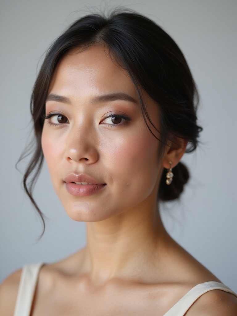 bold makeup and accessories