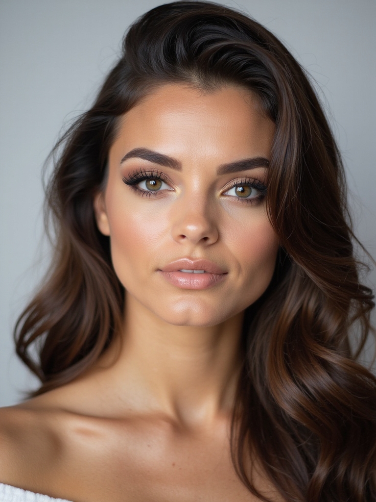 bold smoky eyes enhance