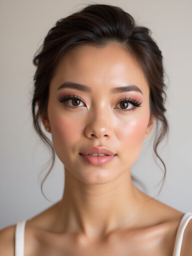 bold vibrant bridal eyes