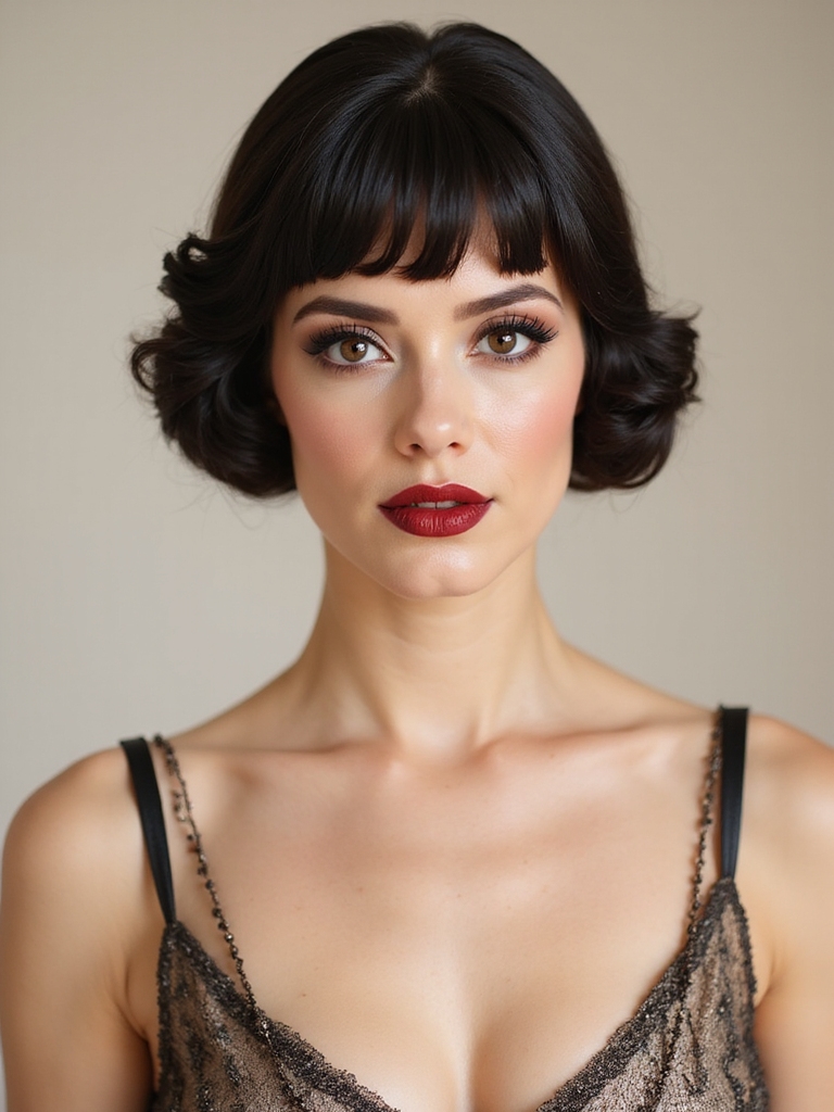 bold vintage glam makeup