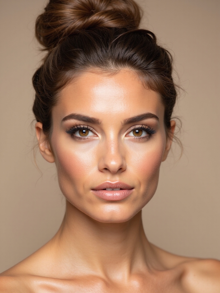 braided bun hairstyle technique