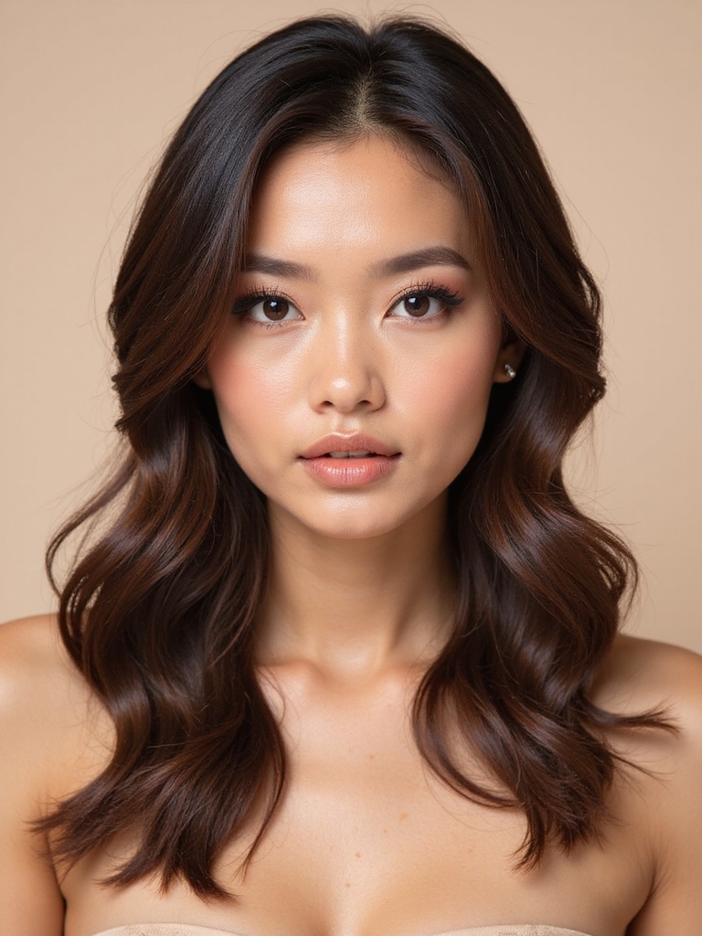 breezy half up hairstyle elegance
