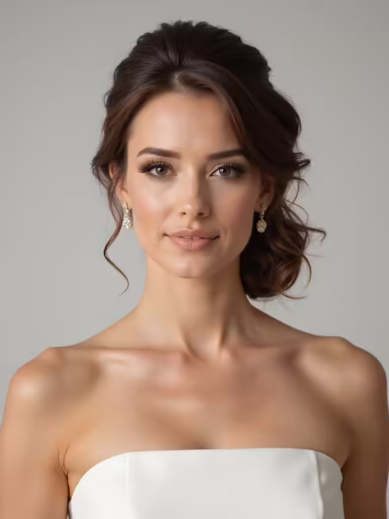 bridal half up half down hairstyles
