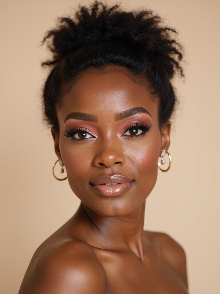 bridal makeup contour blush highlight
