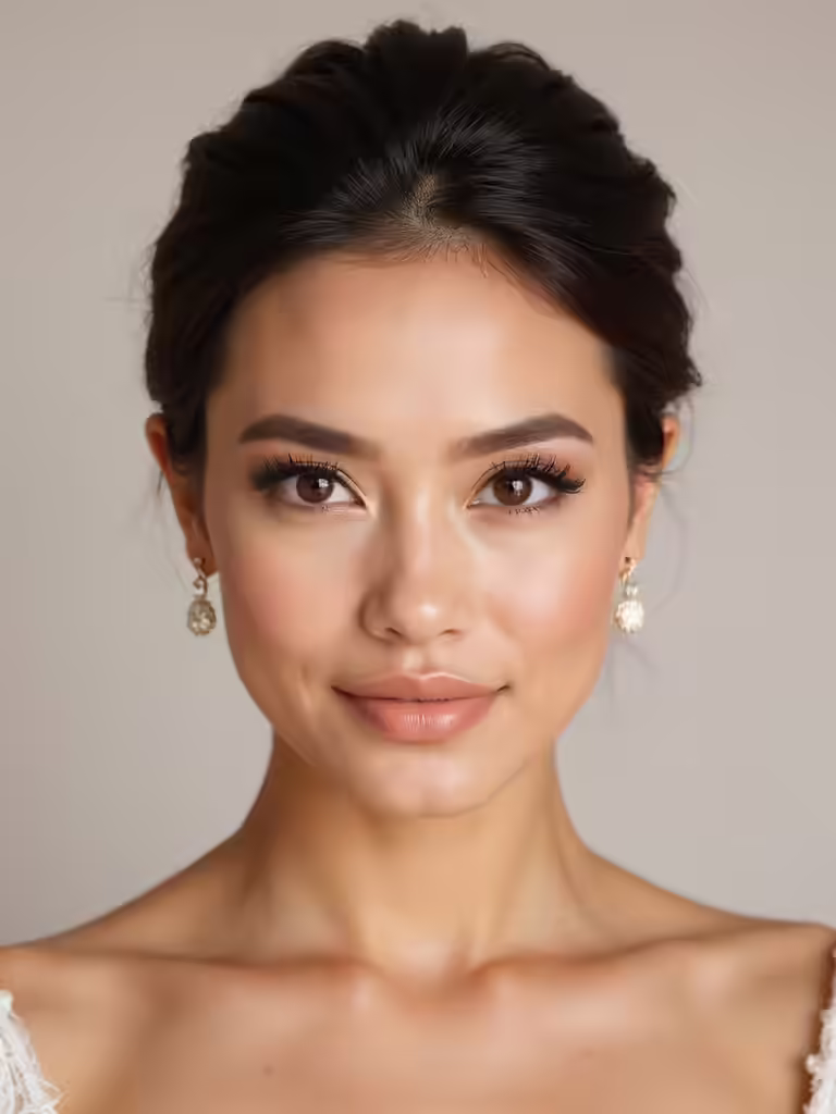 bridal makeup for brown eyes