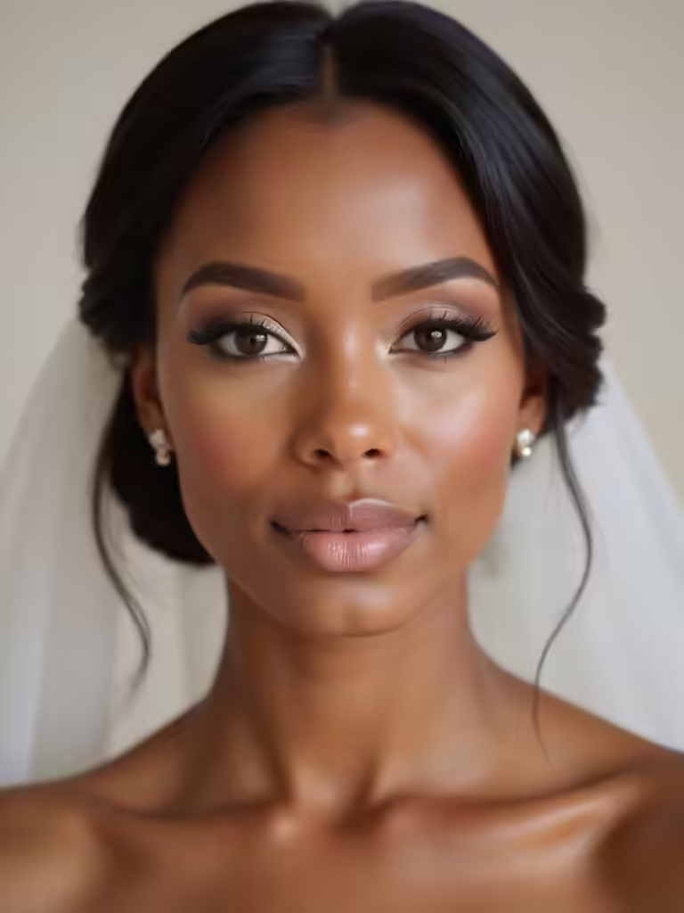 bridal makeup for brown skin