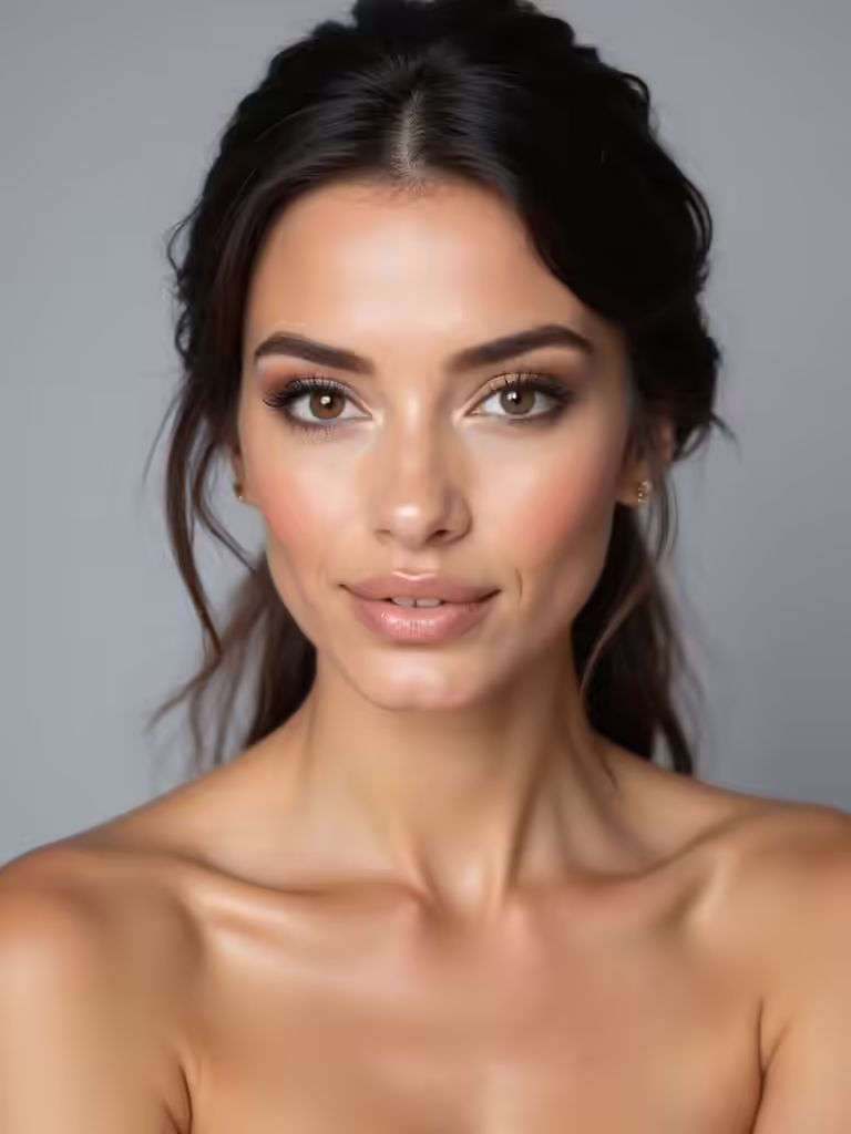 bridal makeup for brunettes