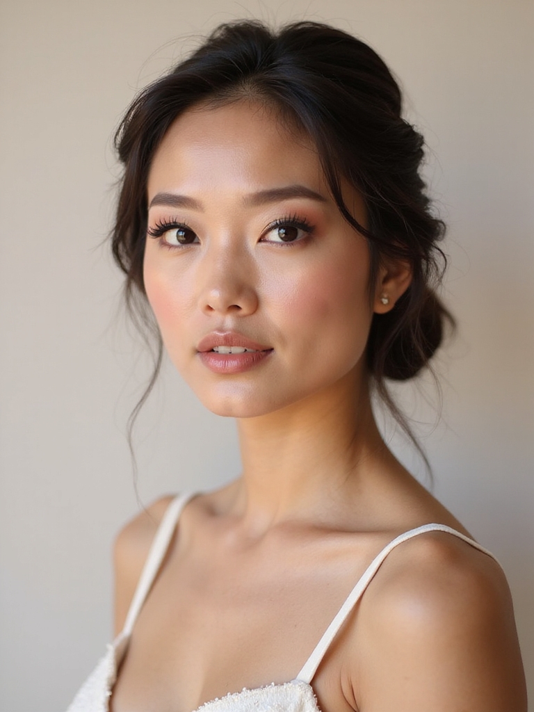 bridal makeup style selection