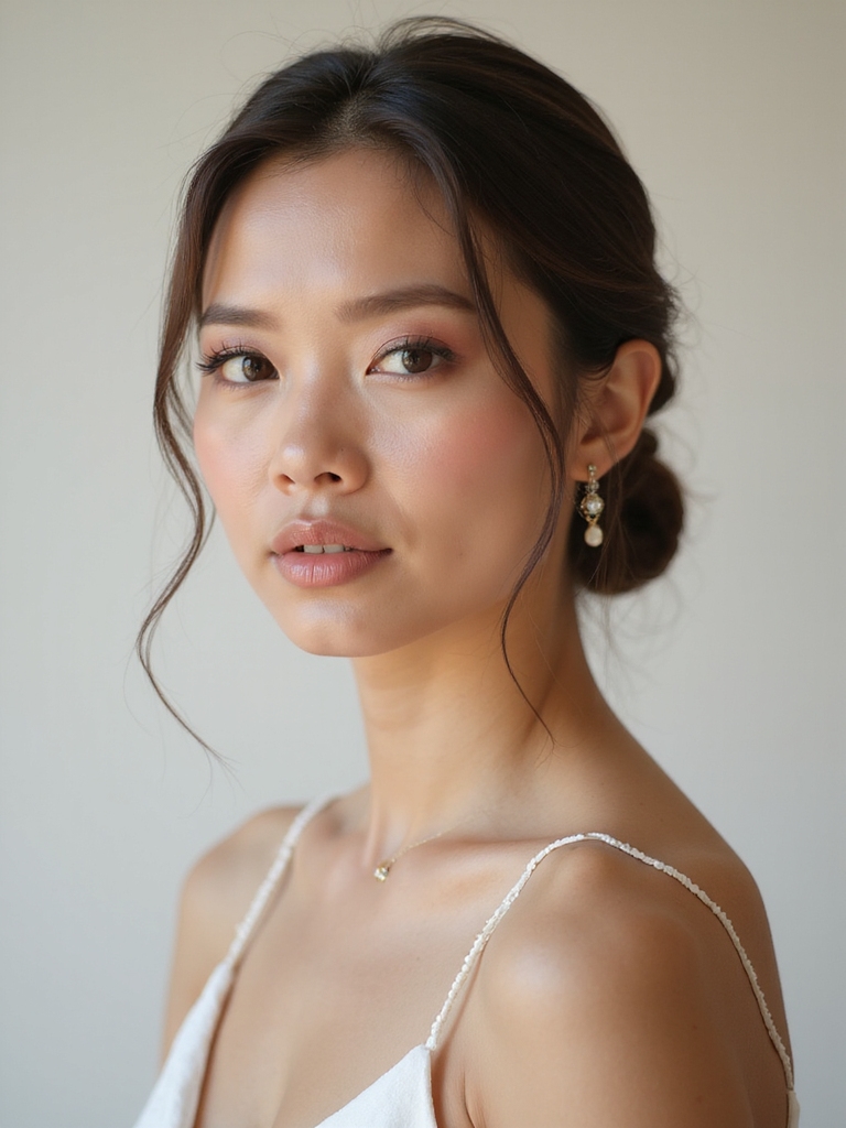 bridesmaid makeup color coordination