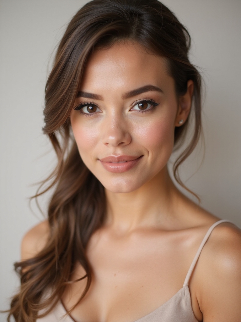 bridesmaid makeup for brown eyes