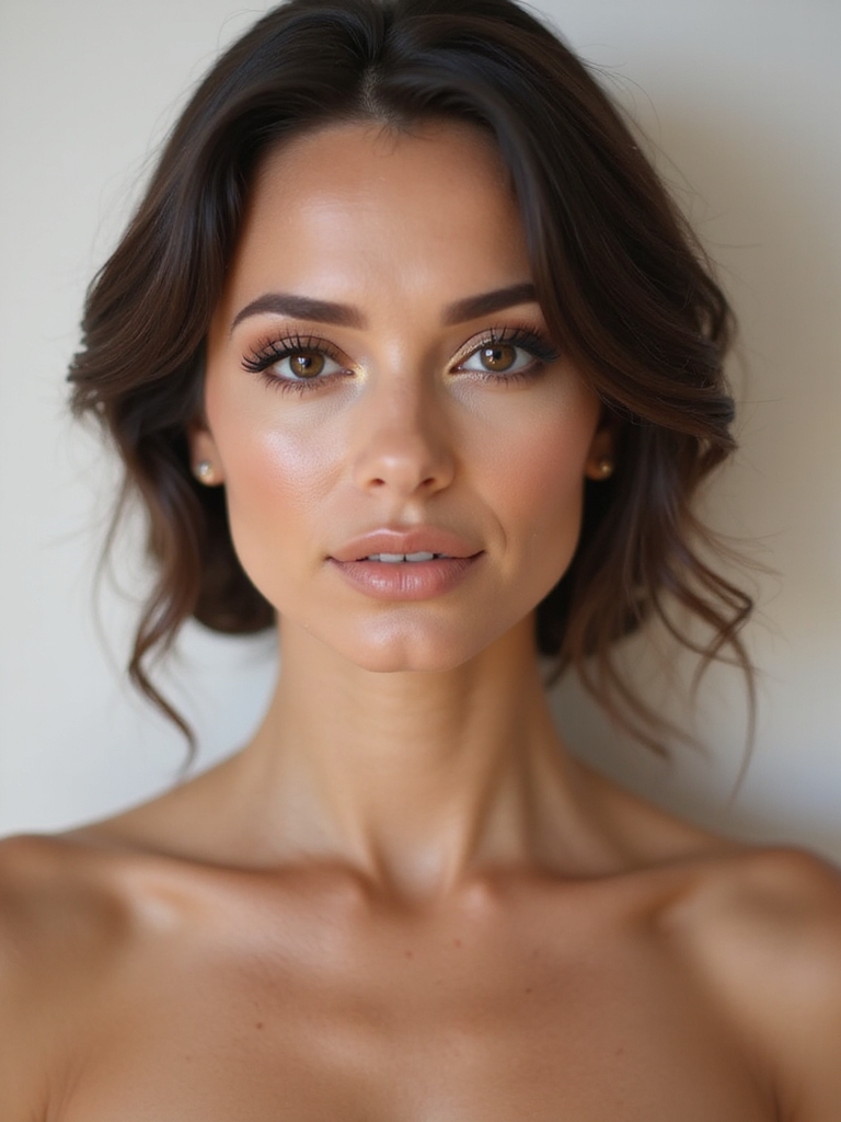 bronze and gold eyeshadow