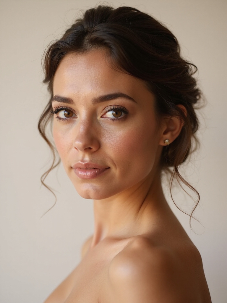 bronzer application for definition
