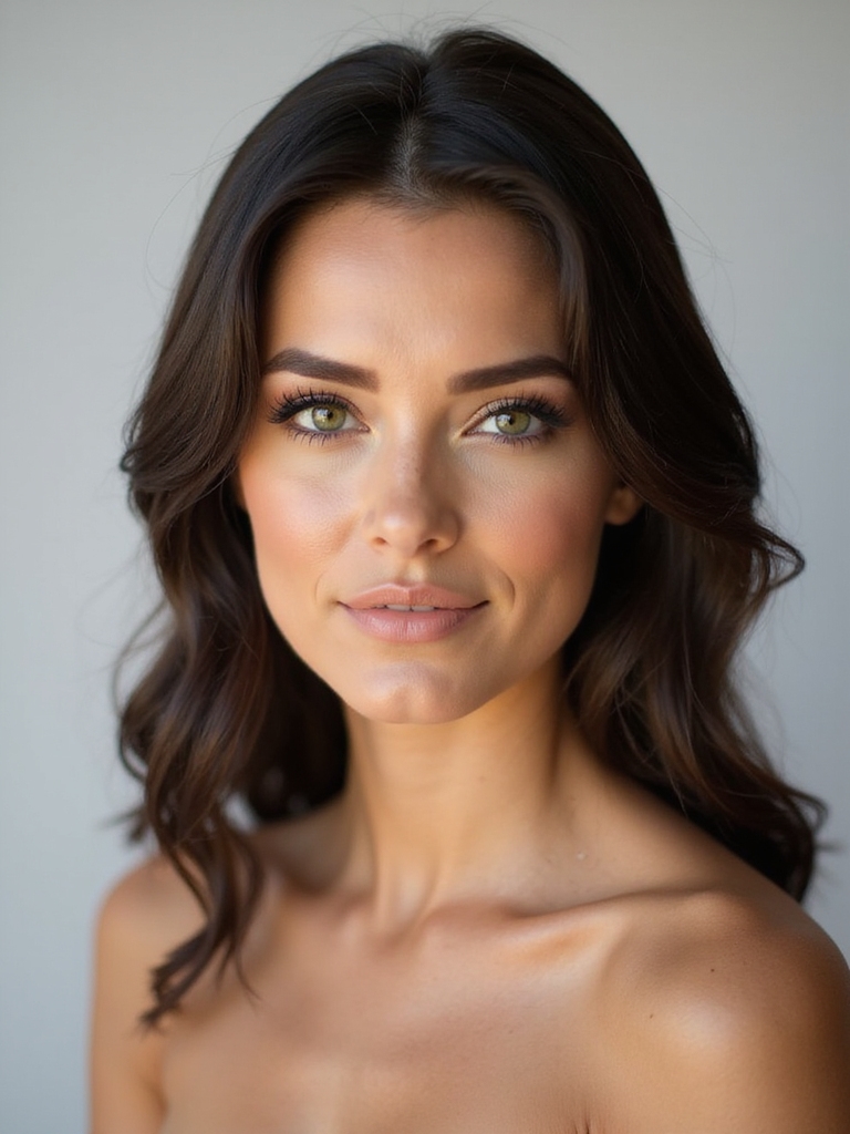 brunette brides flawless foundation