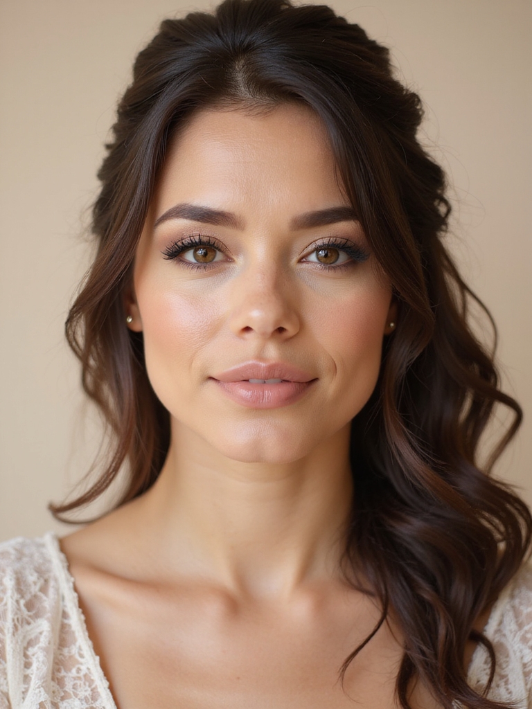 brunette wedding hair inspiration