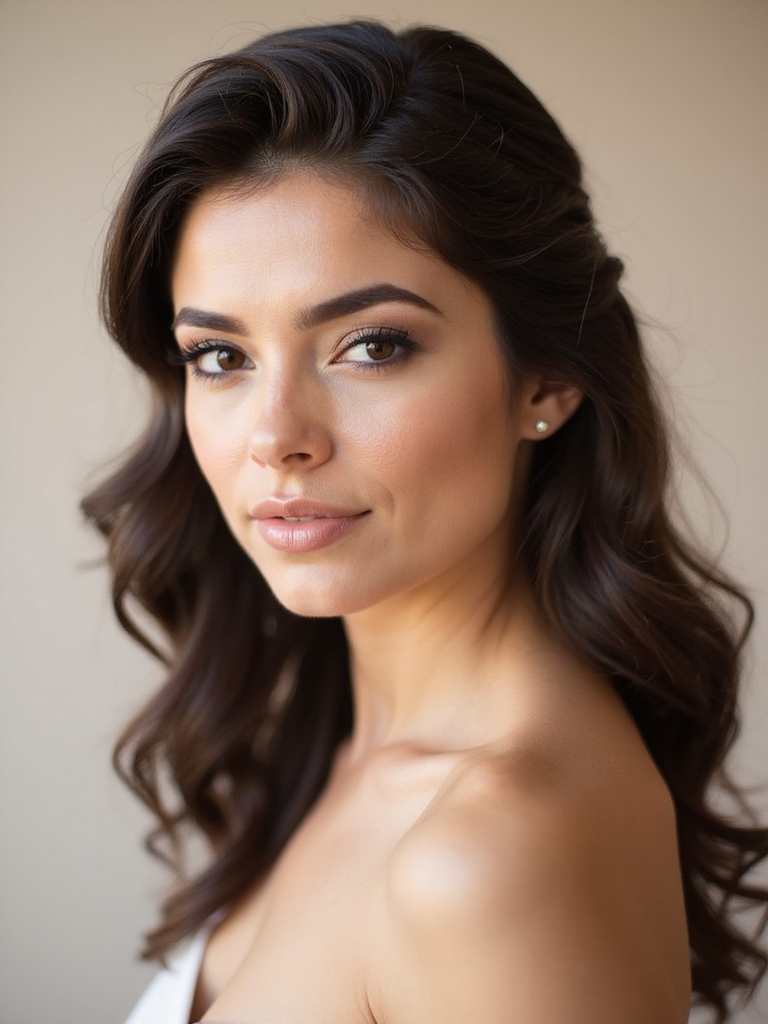 brunette wedding hair styles