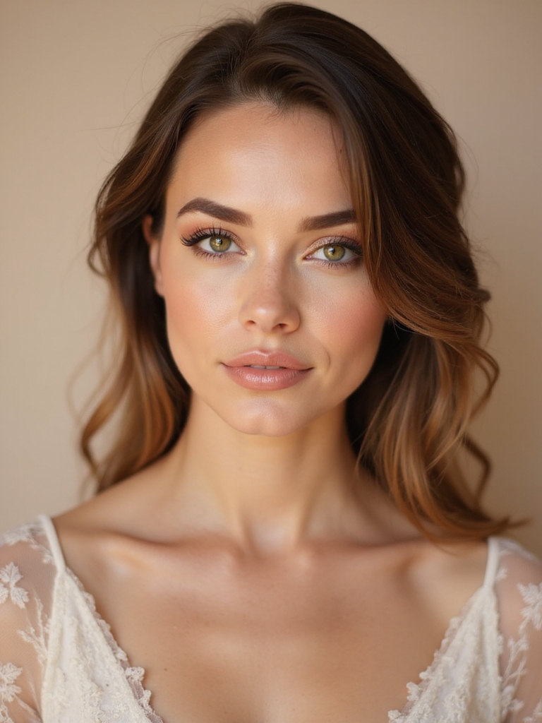 champagne rose gold radiance
