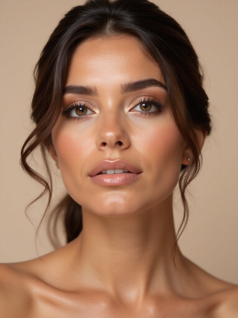 champagne toned eye sophistication