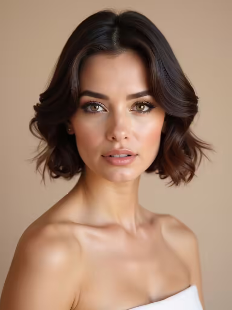 chic wedding guest bobs
