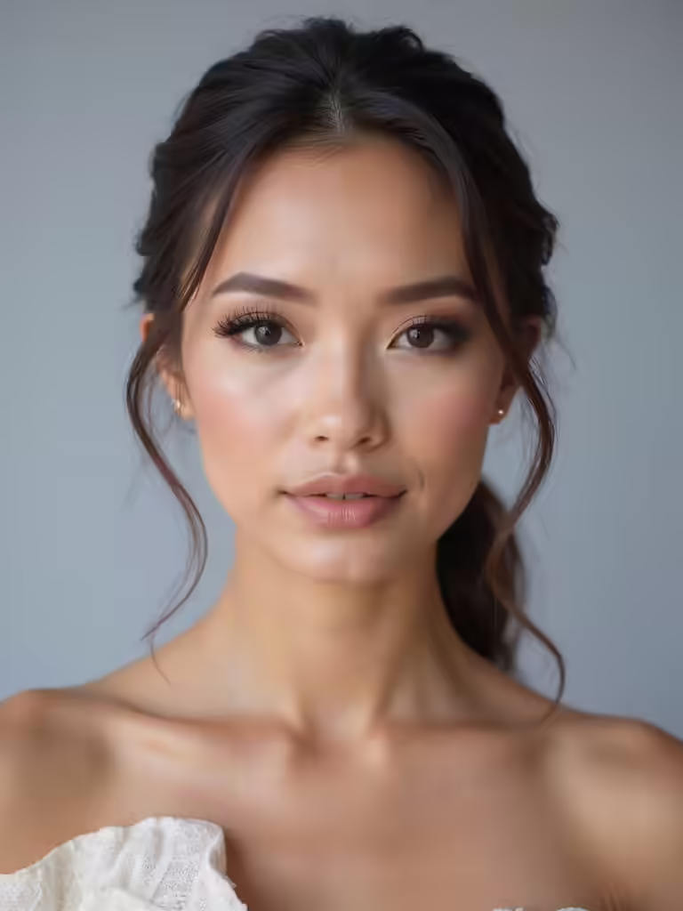 chic winter bridesmaid glam