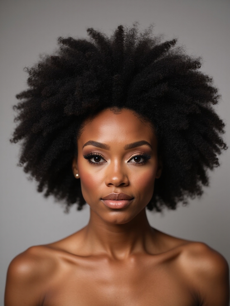confident celebratory natural texture
