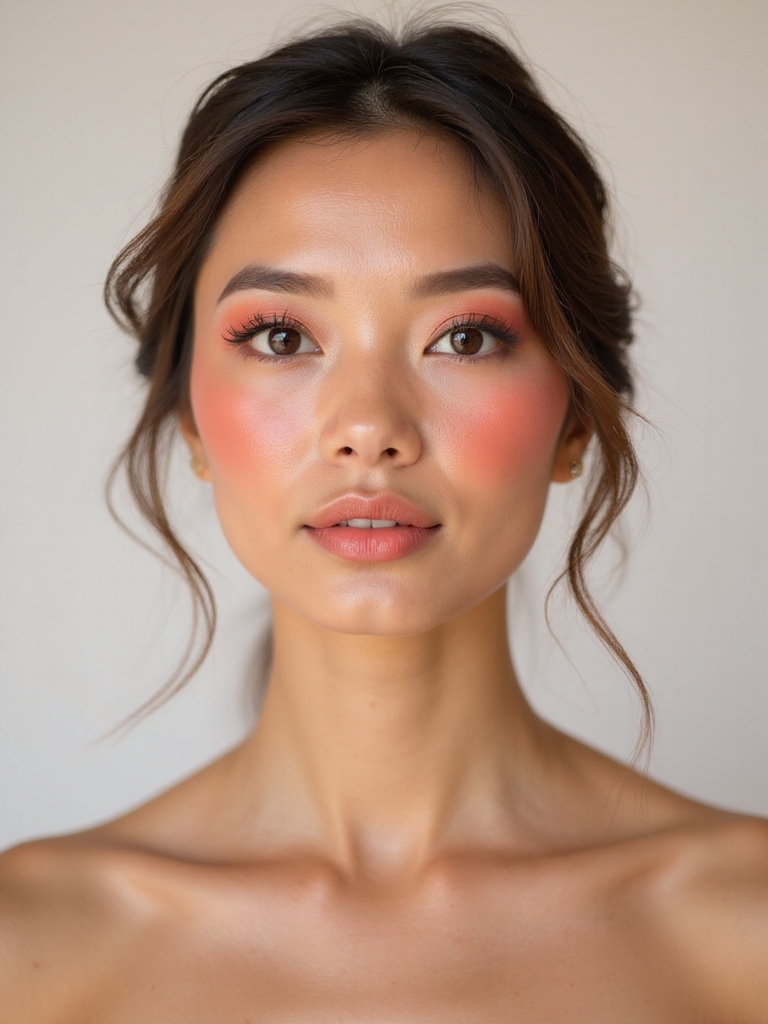 coral pink blush for radiance