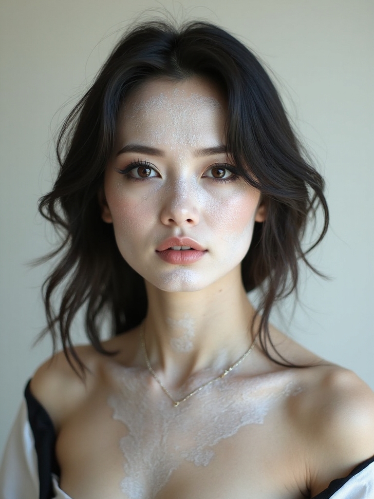 cracked porcelain skin effect