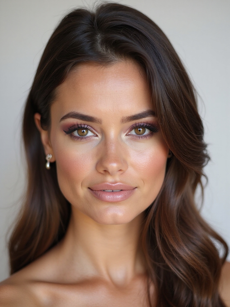 deep plum eyeshadow tips