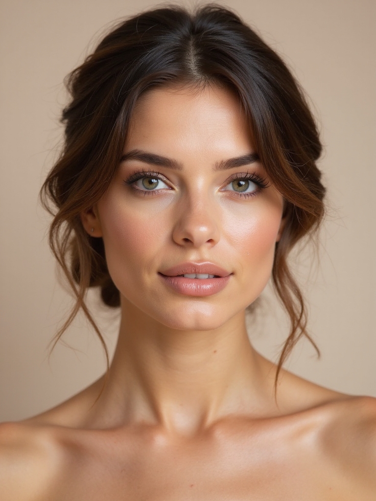 dewy natural wedding makeup