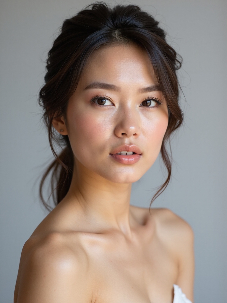 dewy radiance with highlights