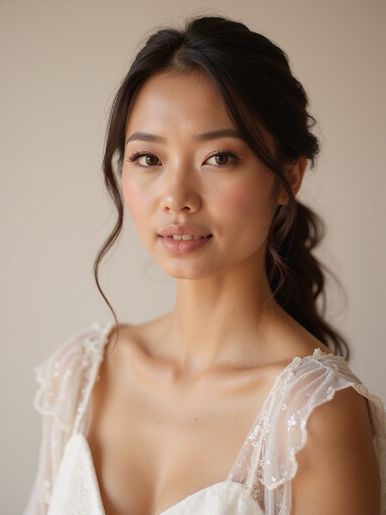 dewy radiant bridesmaid makeup