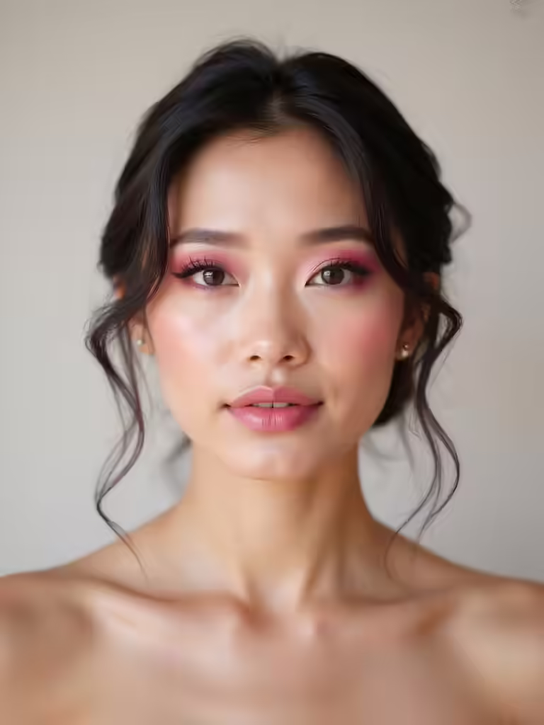 diverse pink bridal styles