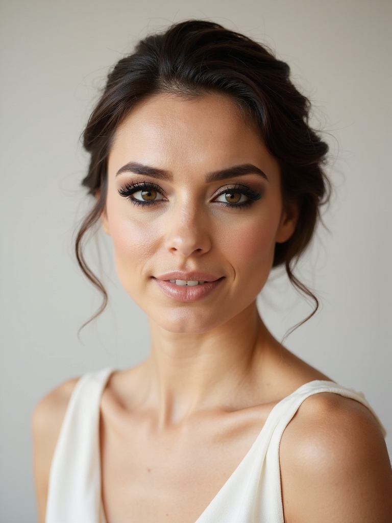 dramatic bold smoky eyes