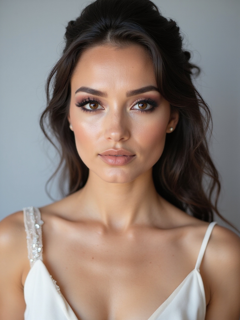 dramatic bold smoky eyes