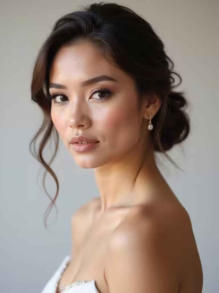 dramatic bridal makeup inspiration