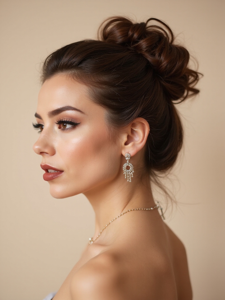 easy fast wedding updos
