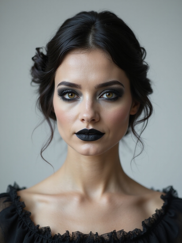 eerie victorian bridal elegance