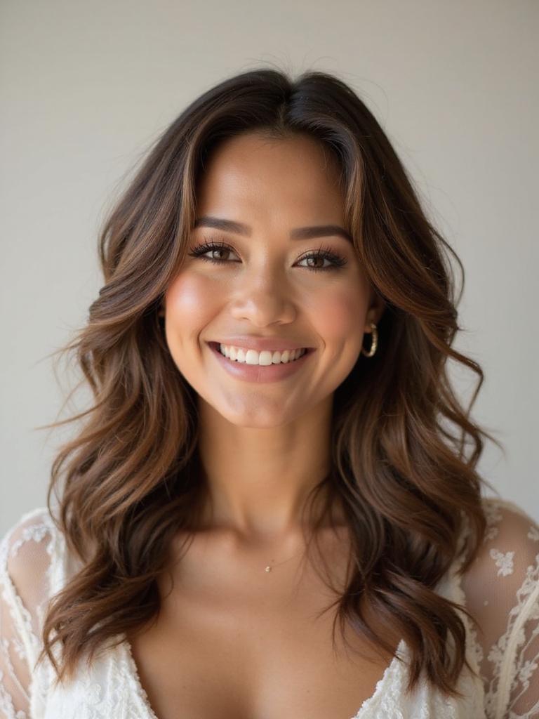 effortless beach wedding waves