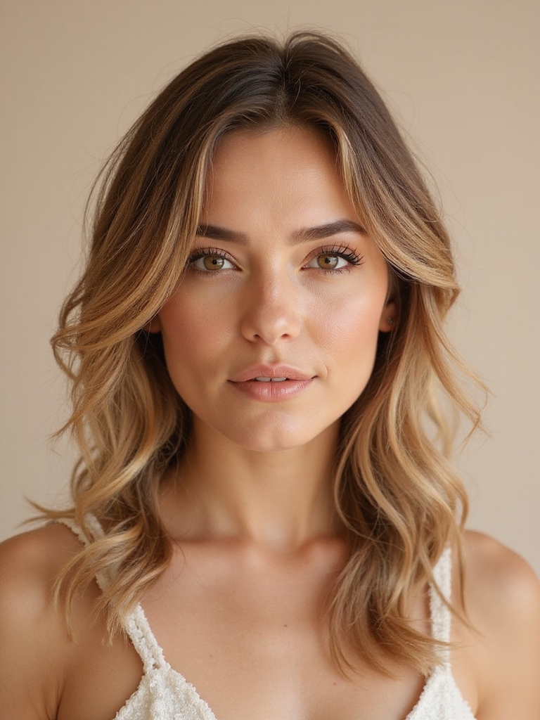 effortless beachy wedding hairstyle