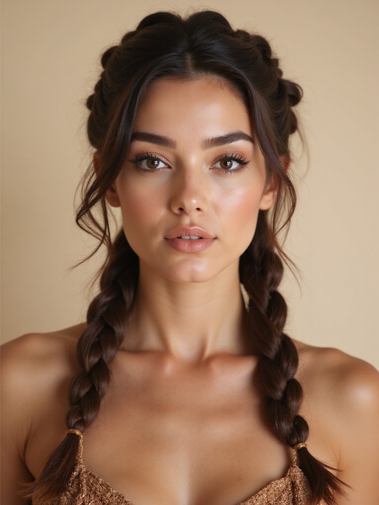 effortless bohemian twisted braid