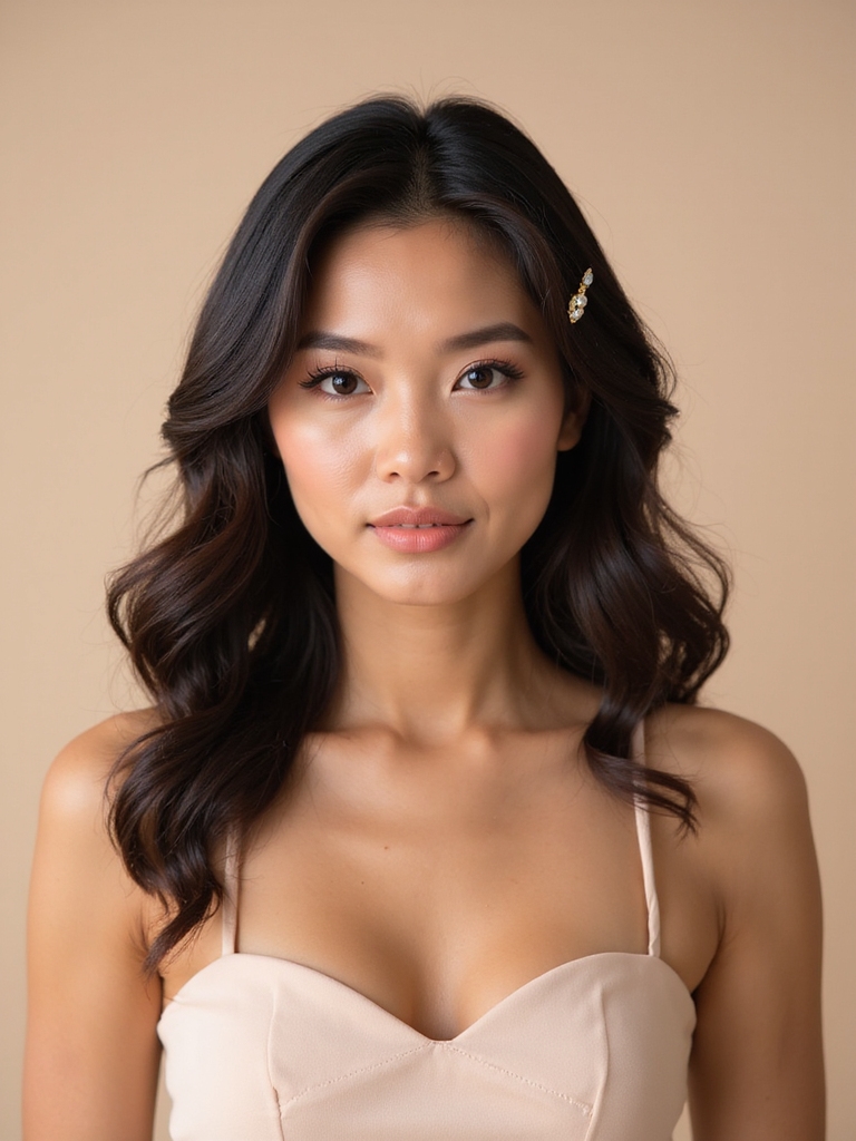 effortless curls with elegance